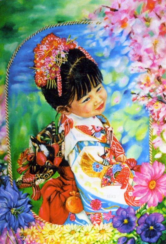 Petite fille japonaise