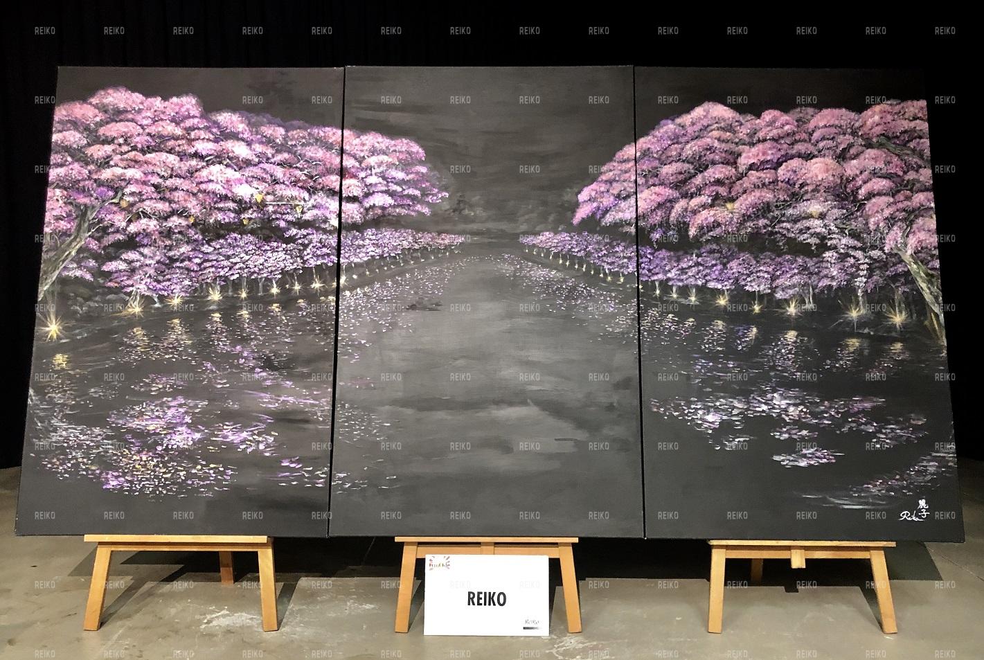Sakura dans le noir